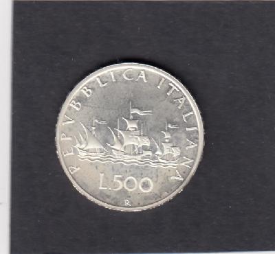 Beschrijving: 500 Lire SHIP  